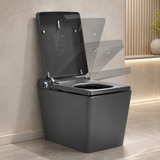 AVINDI| Smart One-Piece Toilet Square Shape Luxury Resort Style Floor Mounted Remote Control Smart Toilet