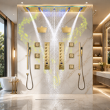 AXIS|47" COMPLETE LUXURY SHOWER SYSTEM WITH BODY JETS DUAL SHOWER SYSTEM