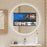Circle| 24" Smart LED Bathroom Mirror Built-in TV screen Android Wi-Fi Bluetooth Intelligent bathroom mirror