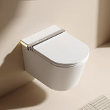 Dora | complete Wall Hung One Piece Luxury Elongated Smart Toilet Complete With Built-in Tank