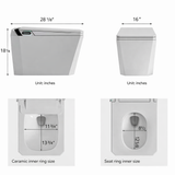 EDGE|One Piece Smart Toilet Mount Smart bidet Toilet