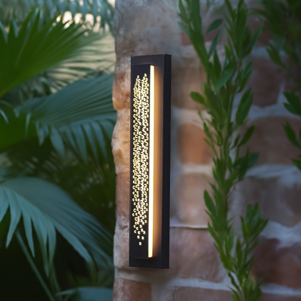 23" H Outdoor/indoor Ip65 Waterproof Wall Led Light -Grape