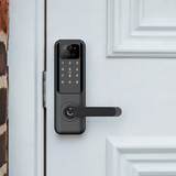 BRIDGE|US STANDARD SINGLE LATCH SMART DOOR LOCK WITH VIDEO CALLING FEATURE