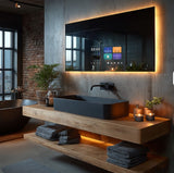 Iris | smart Bathroom Led Mirror Built-in Screen Bathroom Mirror