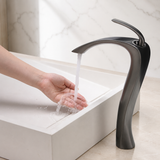 LAVERNE| Single-Hole Bathroom Faucet  Hot & Cold Bathroom Luxury  Faucet