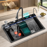 Maysoon| Complete Workstation Kitchen Sink With Digital Display Cup Rinser