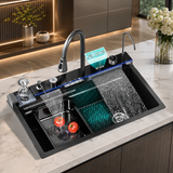 Maysoon| Complete Workstation Kitchen Sink With Digital Display Cup Rinser