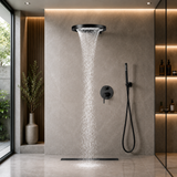 MYST|20" COMPLETE LUXURY SHOWER SYSTEM RAINFALL SHOWER SYSTEM
