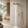 MYST|20" COMPLETE LUXURY SHOWER SYSTEM RAINFALL SHOWER SYSTEM