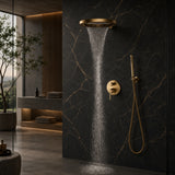 MYST|20" COMPLETE LUXURY SHOWER SYSTEM RAINFALL SHOWER SYSTEM
