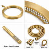 MYST|20" COMPLETE LUXURY SHOWER SYSTEM RAINFALL SHOWER SYSTEM