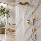 MYST|20" COMPLETE LUXURY SHOWER SYSTEM RAINFALL SHOWER SYSTEM