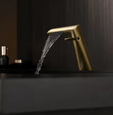 NADINE|SINGLE HOLE WATERFALL LUXURY BATHROOM FAUCET