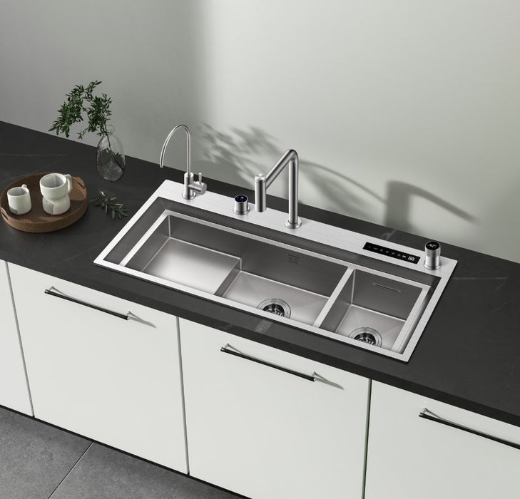 NIX|45"in Complete Kitchen Sink with Hydro Purification Digital Display Kitchen Sink