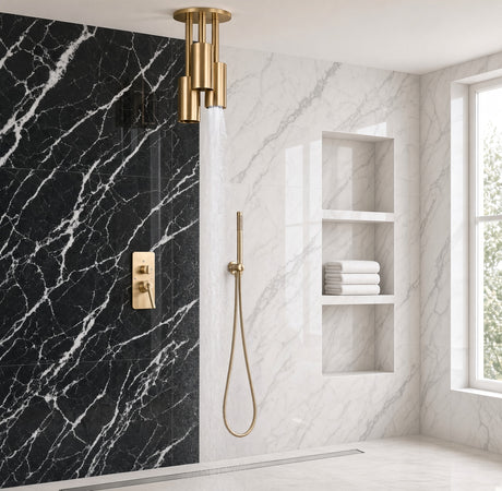 ATHENA|COMPLETE RAINFALL WATERFALL SHOWER SYSTEM