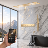 PRESTIGE| 36" Ceiling Complete Luxury LED Music shower