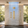 SAFARI complete 36 x 16 LED music shower system product overview
