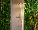 TERRACE RAINFALL WATERFALL COMPLETE SHOWER SYSTEM