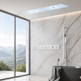 PRESTIGE| 36" Ceiling Complete Luxury LED Music shower