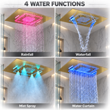 VIVRY complete shower system available finishes and design