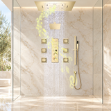 VIVRY 32-inch showerhead with rainfall, waterfall, mist and water curtain