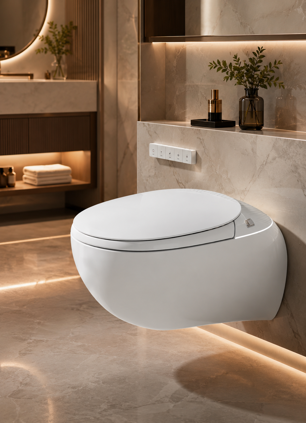 WHALE| WALL HUNG TOILET LUXURY WALL MOUNTED SMART TOILET
