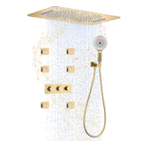 MILANO| 23 inch Ceiling Mounted Complete  Shower Set