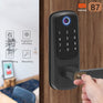 B7 - Smart Biometric Finger Print Door Lock  Passcode , Card , Tuya App Smart Living and Technology