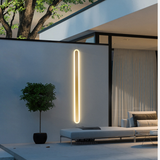 GOLD LUNA - 78" Modern Minimalist Gold Long LED Outdoor Wall Lights Smart Living and Technology