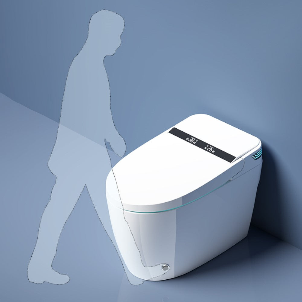 IONEERY PLUS| Modern Design Floor Mounted One-Piece Smart Toilet Elongated Toilet and Bidet Smart Living and Technology