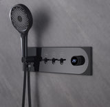 LAVU| Luxury Thermostatic Rainfall Waterfall Complete Shower Set Smart Living and Technology