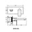 LORI | Bushed Gold Wall Mounted Bathroom Single Lever Bathroom Faucet Hot and Cold Basin Faucet Mixer Smart Living and Technology