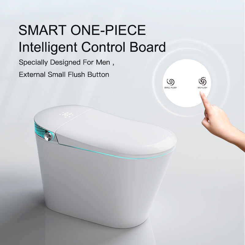 NAVA| ERGONAMIC DESIGN ONE-PIECE FLOOR MOUNTED SMART TOILET Smart Living and Technology