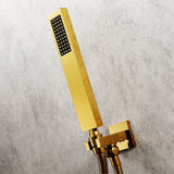 Nile Gold Complete "16x"16 Music LED Shower System Rain & Waterfall Functions Smart Living and Technology