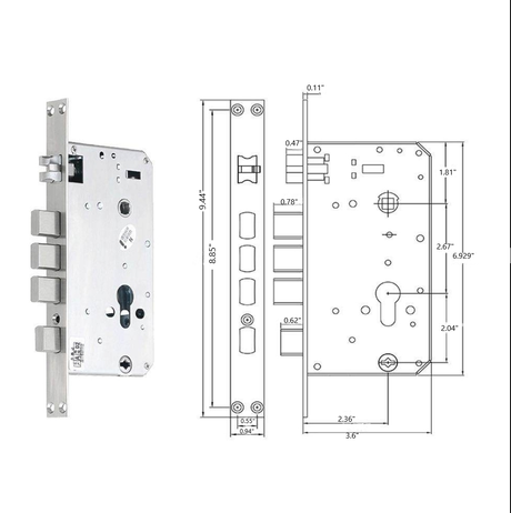 SAFEHOUSE- Smart Door Lock Biometric Fingerprint Wi-Fi APP Control Built-in Camera Doorbell Smart Living and Technology