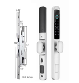 SLIM| Smart Biometric Fingerprint Door Lock Keyless Entry Door Lock Wi-Fi Door Lock Sliding Door Lock Smart Living and Technology