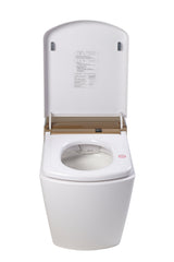 SLT600 | One Piece Smart Toilet  Remote& APP Control Gold Smart Living and Technology