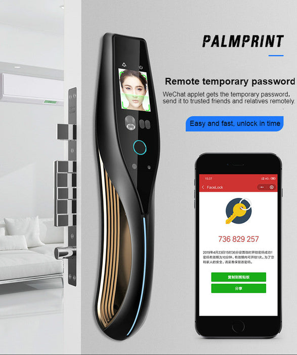 SPACESHIP | Face & Palm Recognition Door Lock Smart Living and Technology