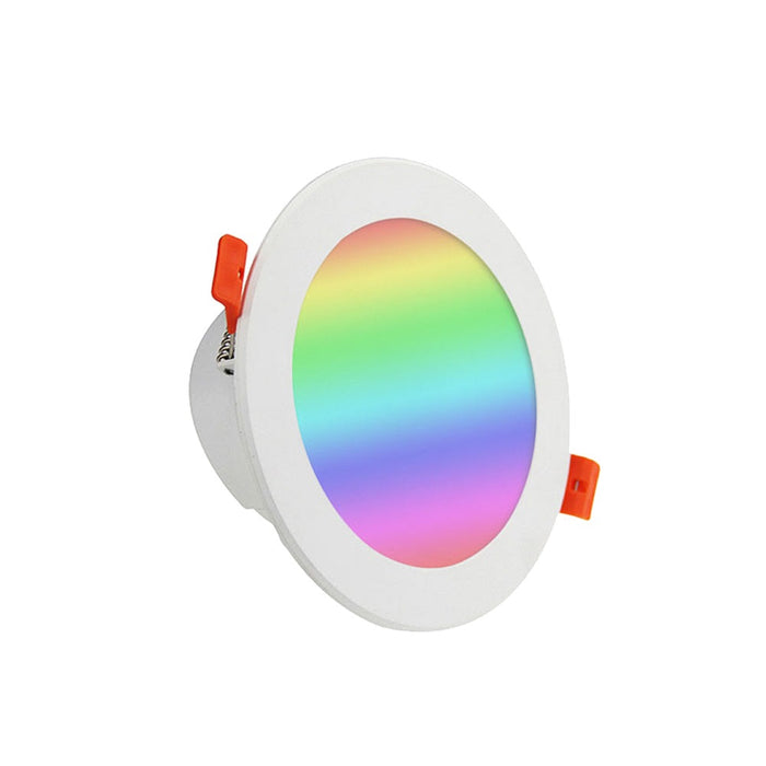 Smart Dimmable RGB Color Changing Recessed LED Downlight Smart Living and Technology