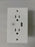 Smart Wi-Fi  In Wall Outlet one USB Port 2 independent Sockets Work with Alexa, Google Assistant, App Control Smart Living and Technology