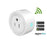 Smart Wi-Fi Plug Mini Work With Alexa and Google Home, Take Full Control of your home Timer and Schedule, 2.4GHZ Wi-Fi Only Smart Living and Technology