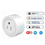 Smart Wi-Fi Plug Mini Work With Alexa and Google Home, Take Full Control of your home Timer and Schedule, 2.4GHZ Wi-Fi Only Smart Living and Technology