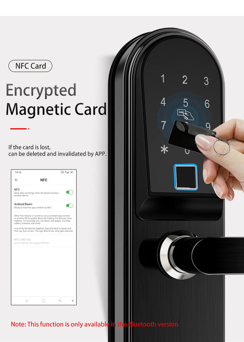 VAULT- Smart Biometric Fingerprint Passcode Door Lock Smart Living and Technology