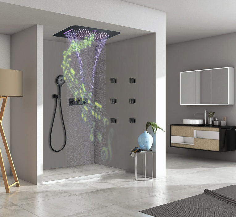 MILANO| 23 inch Ceiling Mounted Complete  Shower Set
